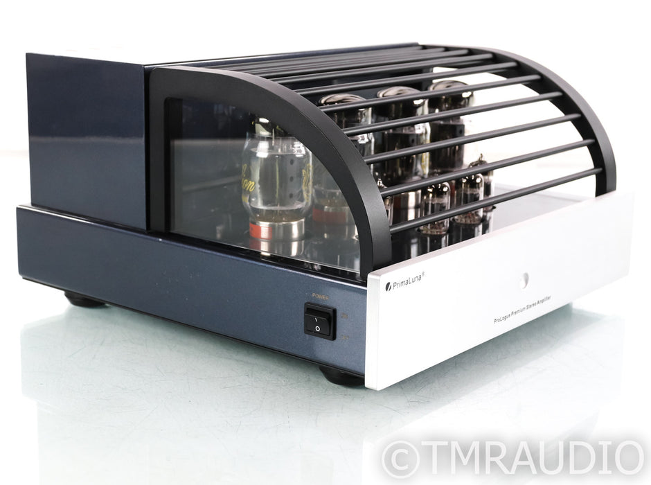 PrimLuna ProLogue Premium Stereo Tube Power Amplifier; Silver