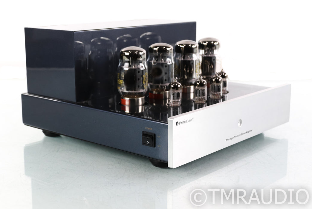 PrimLuna ProLogue Premium Stereo Tube Power Amplifier; Silver