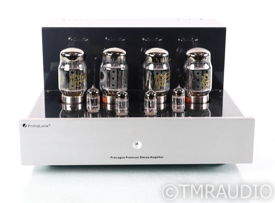 PrimLuna ProLogue Premium Stereo Tube Power Amplifier; Silver