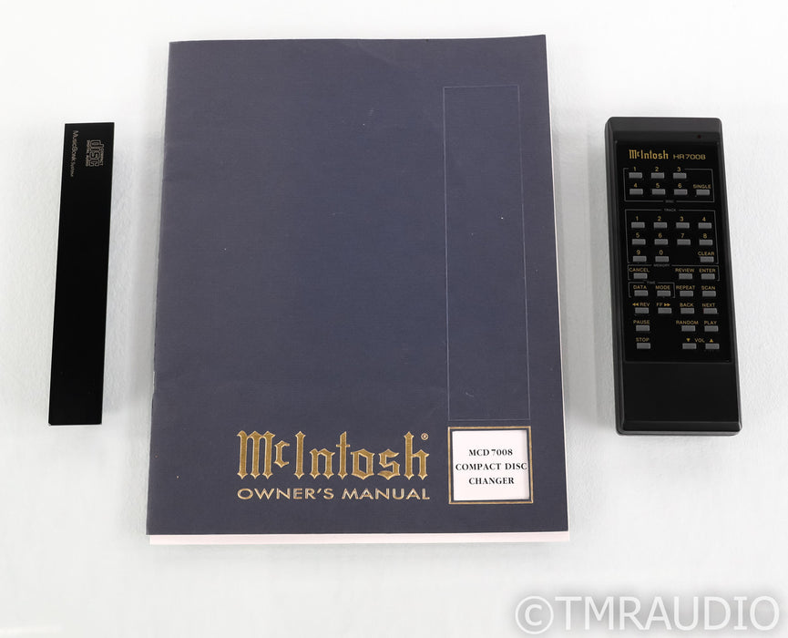 McIntosh MCD7008 CD Player / 7-Disc Changer; MCD-7008; Remote