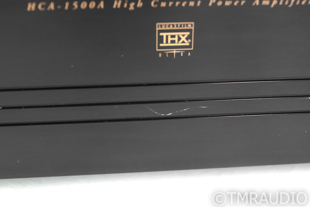 Parasound HCA-1500A Stereo Power Amplifier; HCA1500A; Black
