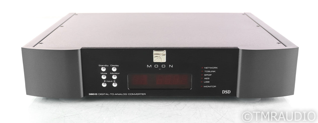 Simaudio Moon 380D DAC; MiND2 Streamer; DSD; 380-D; D/A Converter; Black