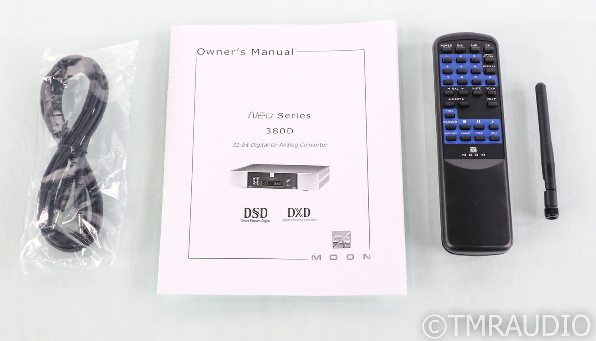 Simaudio Moon 380D DAC; MiND2 Streamer; DSD; 380-D; D/A Converter; Black