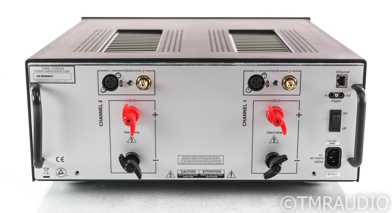 Mark Levinson No. 532H Stereo Power Amplifier; 532-H; Black
