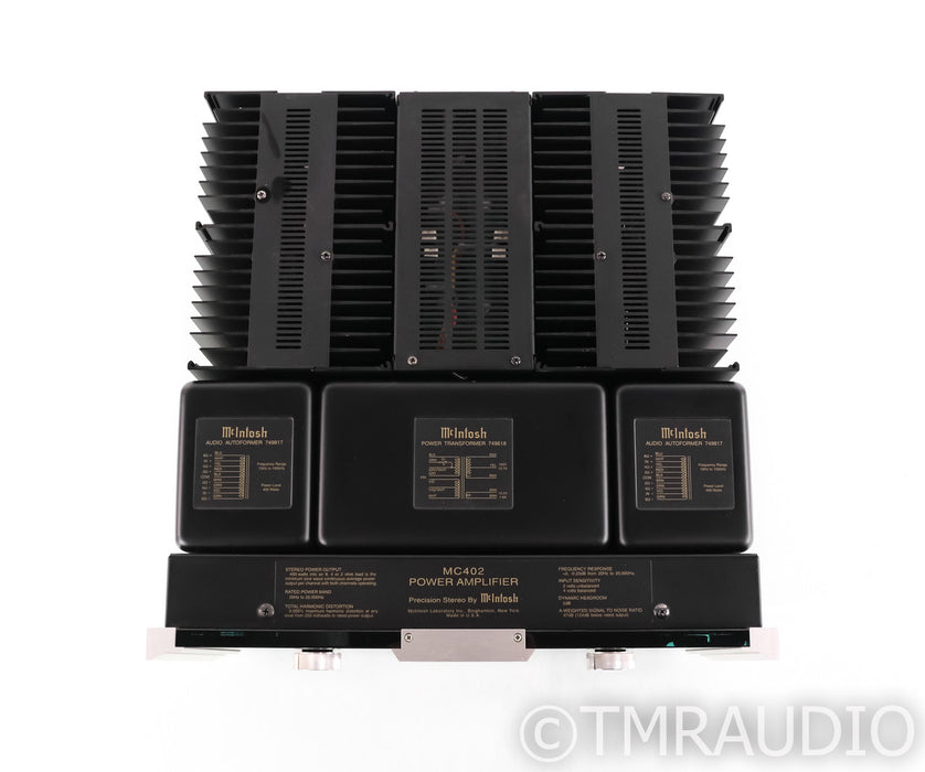 McIntosh MC402 Stereo Power Amplifier