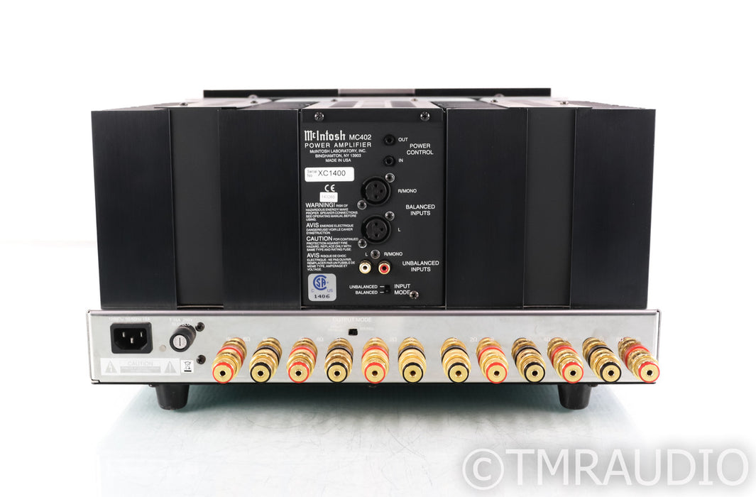 McIntosh MC402 Stereo Power Amplifier