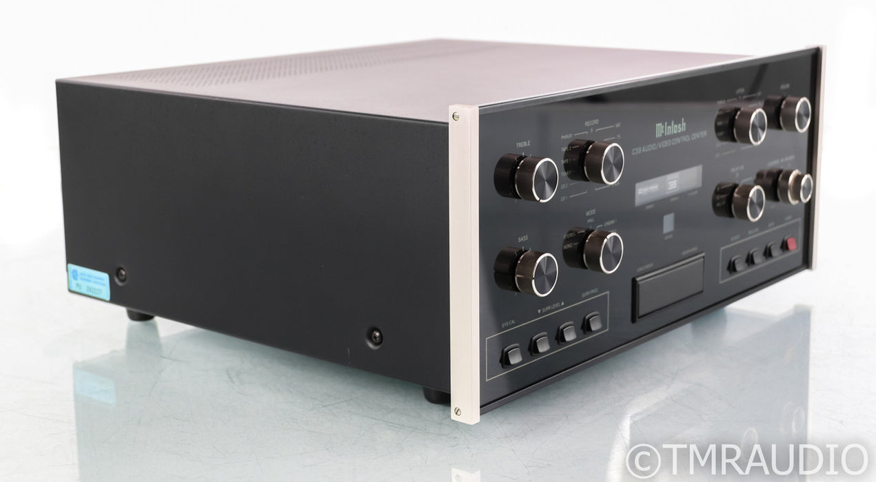 McIntosh C39 5.1 Channel Home Theater Processor; C-39; MM Phono; Remote