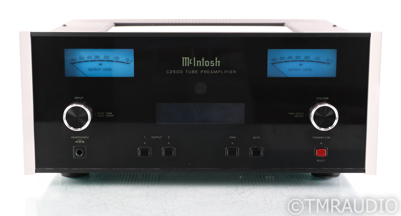 McIntosh C2600 Stereo Tube Preamplifier; C-2600; Remote ; MM / MC Phono