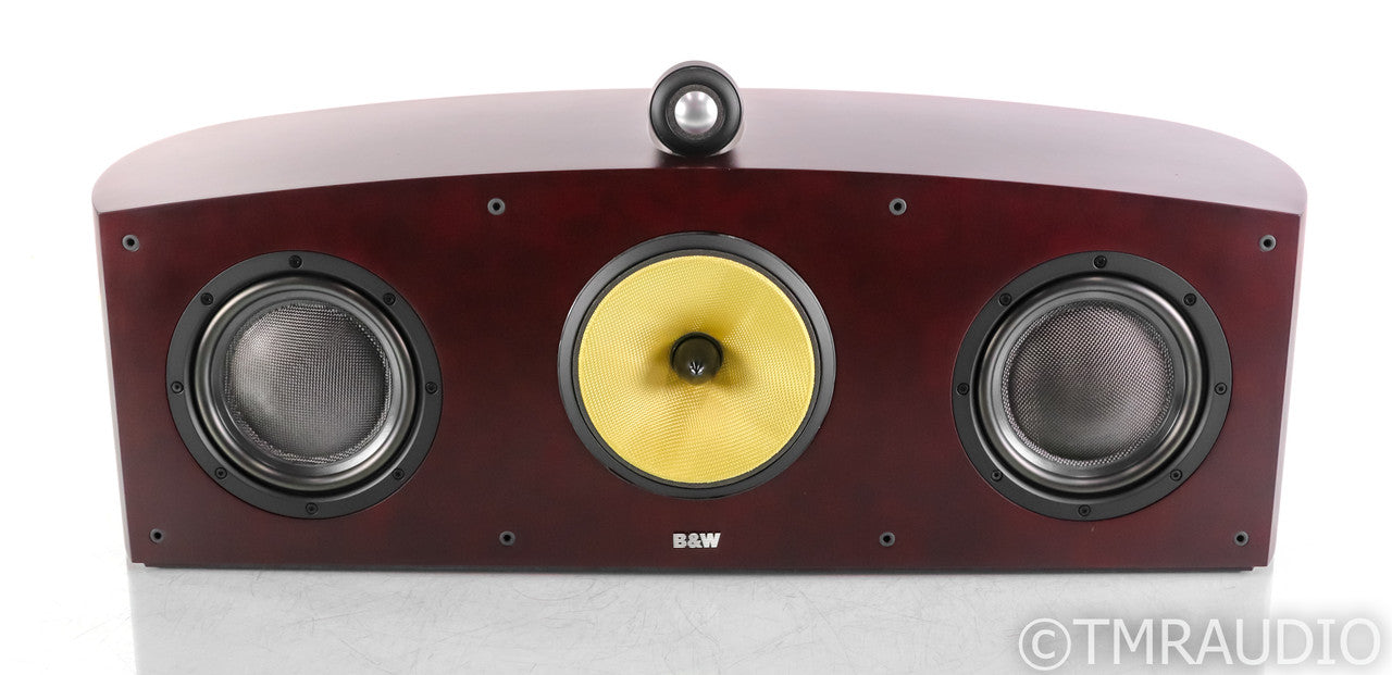 B&W Nautilus HTM1 Center Channel Speaker; Rosewood