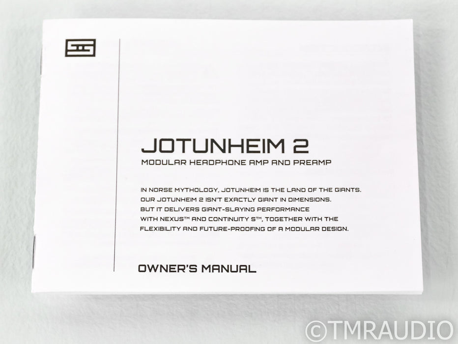 Schiit Jotunheim 2 Headphone Amplifier / Preamplifier