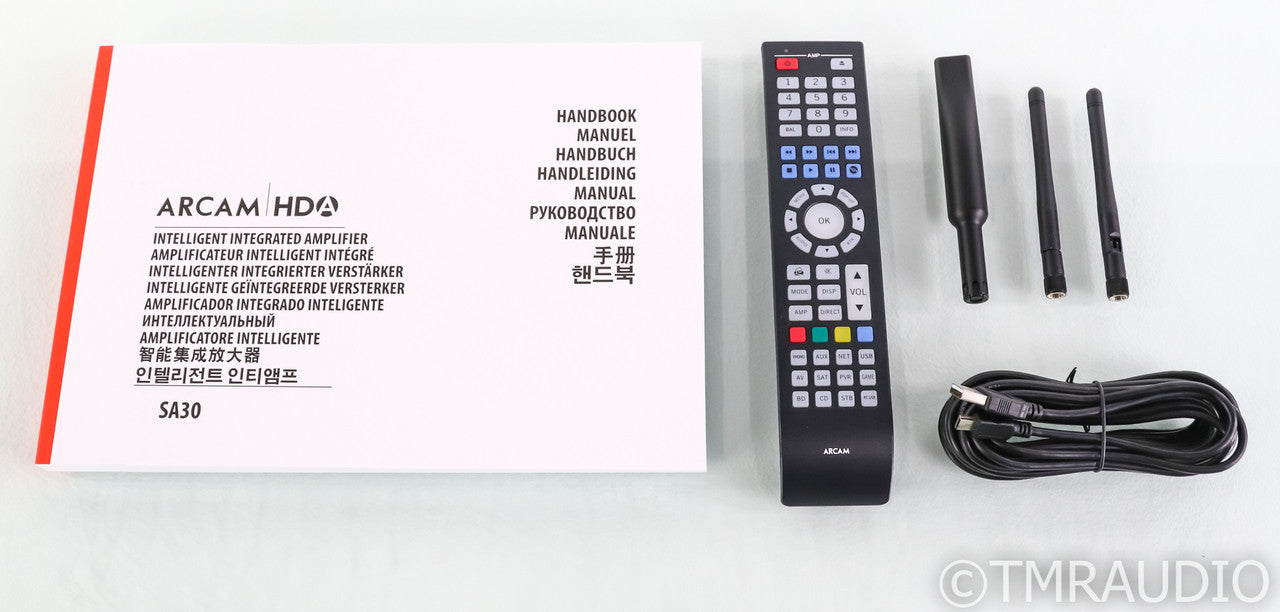 Arcam SA30 Stereo Network Streaming Integrated Amplifier; SA-30; Remote