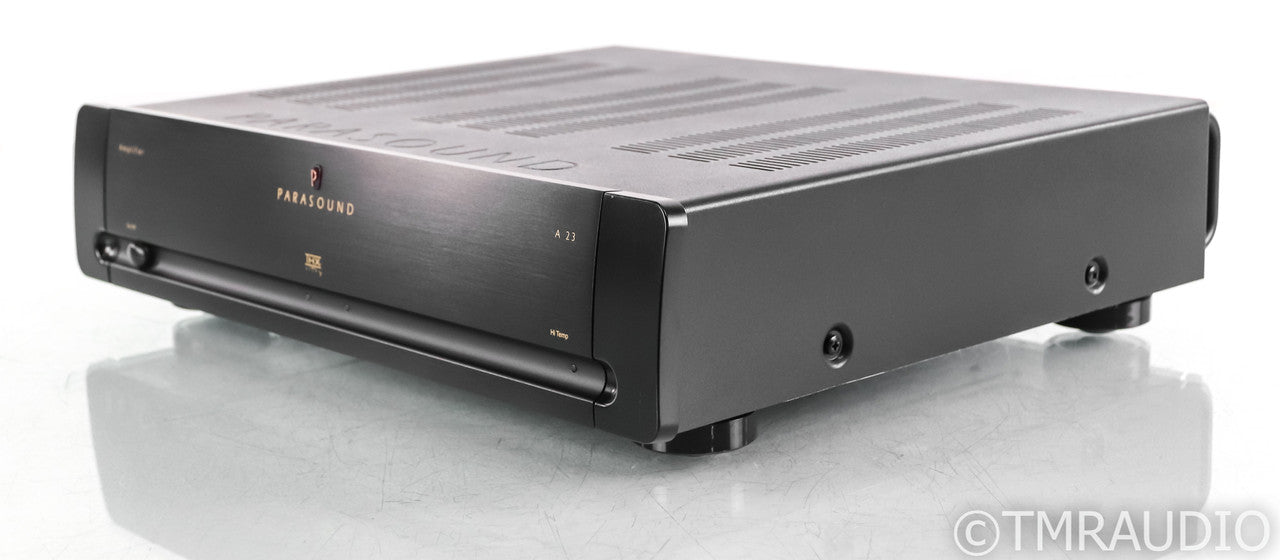Parasound Halo A 23 Stereo Power Amplifier; Black; A-23