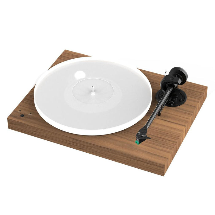 Pro-Ject X1 Turntable; Carbon-Aluminum Tonearm; Olympia MM; Walnut (New)