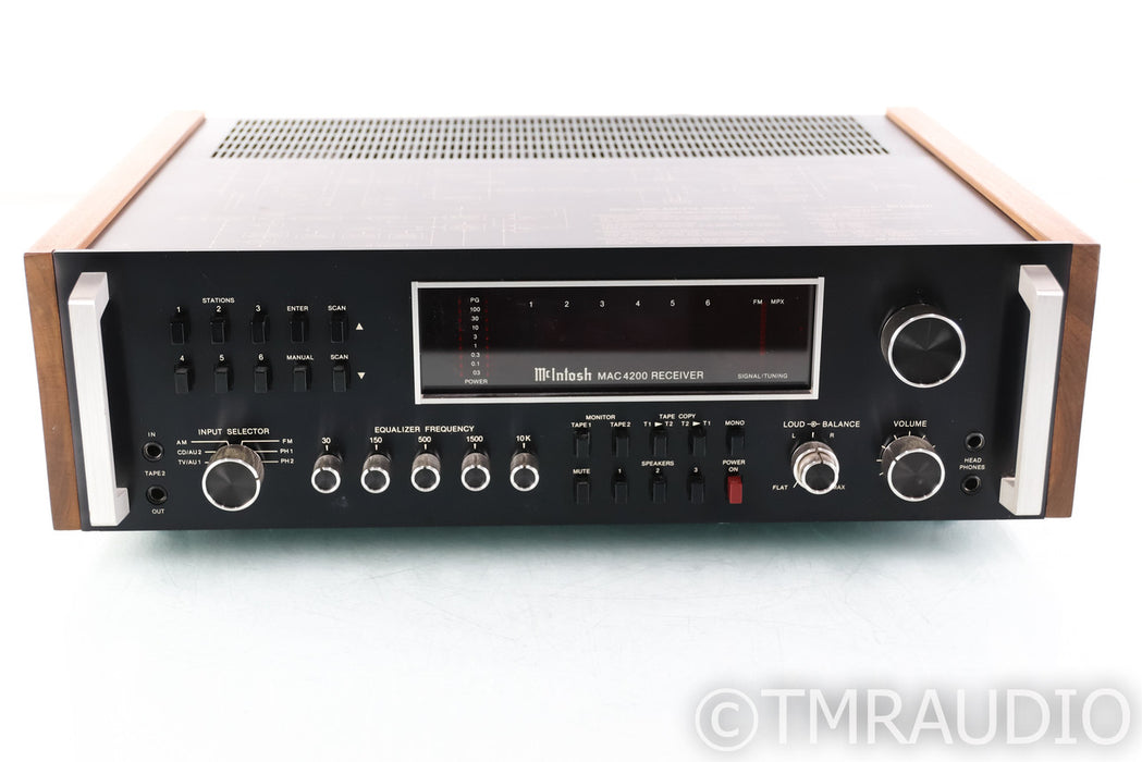 McIntosh MAC 4200 Vintage Stereo Receiver; MM Phono; MAC4200