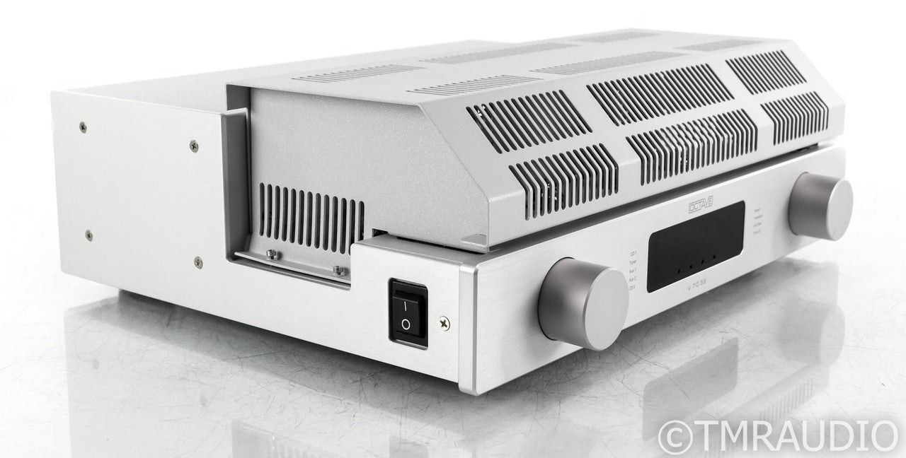Octave V70SE Stereo Tube Integrated Amplifier; V-70 SE; Remote; Silver