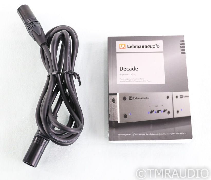 Lehmann Audio Decade MM / MC Phono Preamplifier; PWX II PSU
