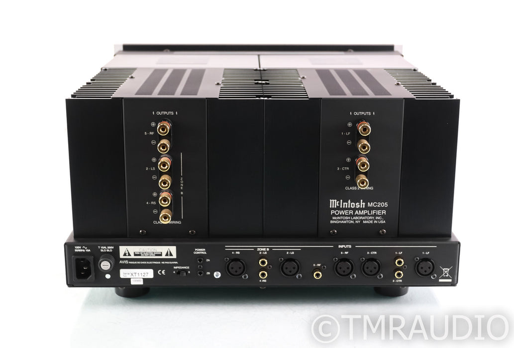 McIntosh MC205 5-Channel Power Amplifier; MC-205