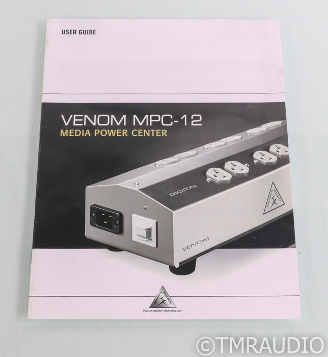 Shunyata Research MPC-12 AC Power Line Distributor; MPC12; 20A