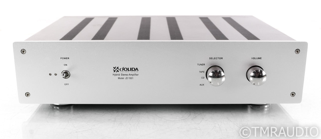 Jolida JD 1501 Stereo Power Amplifier; JD1501; Silver