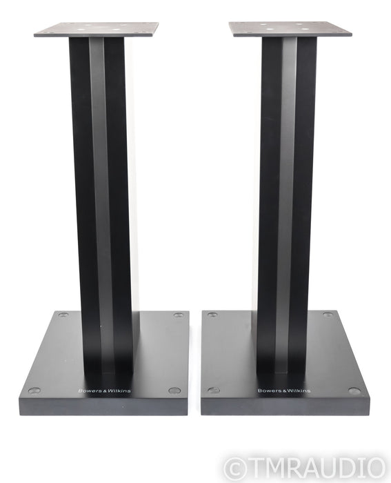 B&W FS-CM S2 Speaker Stands; Black Pair; 22" Stands