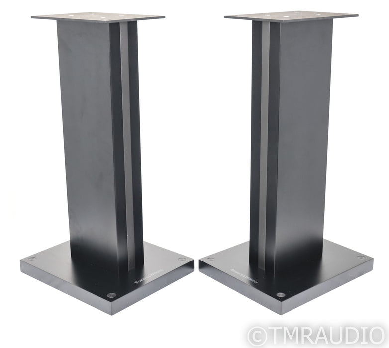B&W FS-CM S2 Speaker Stands; Black Pair; 22" Stands