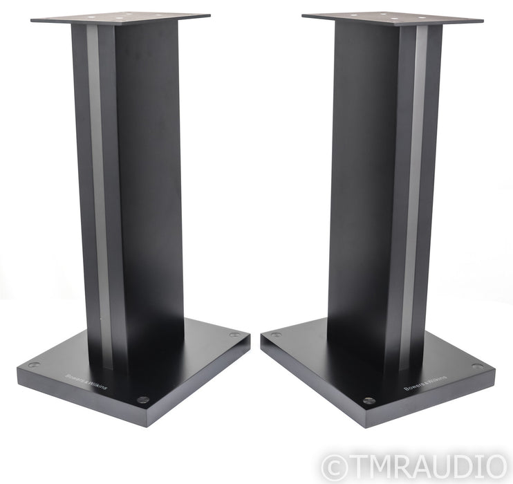 B&W FS-CM S2 Speaker Stands; Black Pair; 22" Stands