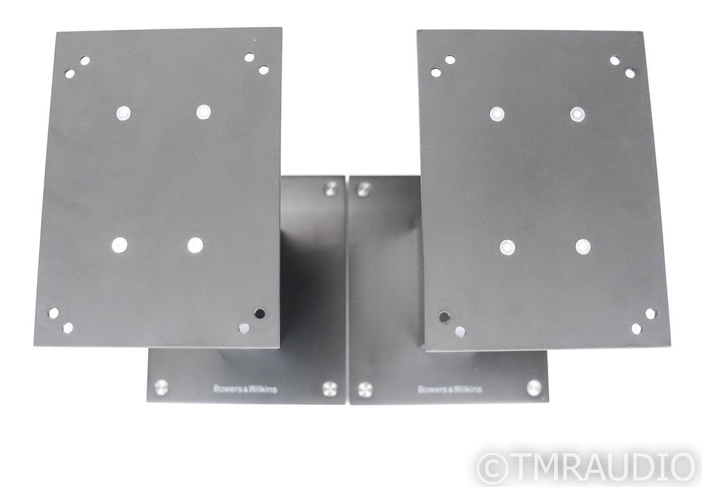 B&W FS-CM S2 Speaker Stands; Black Pair; 22" Stands