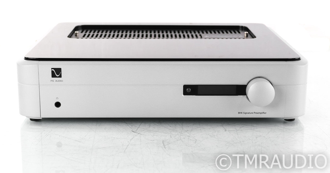 PS Audio BHK Signature Stereo Tube Preamplifier; Remote; Silver