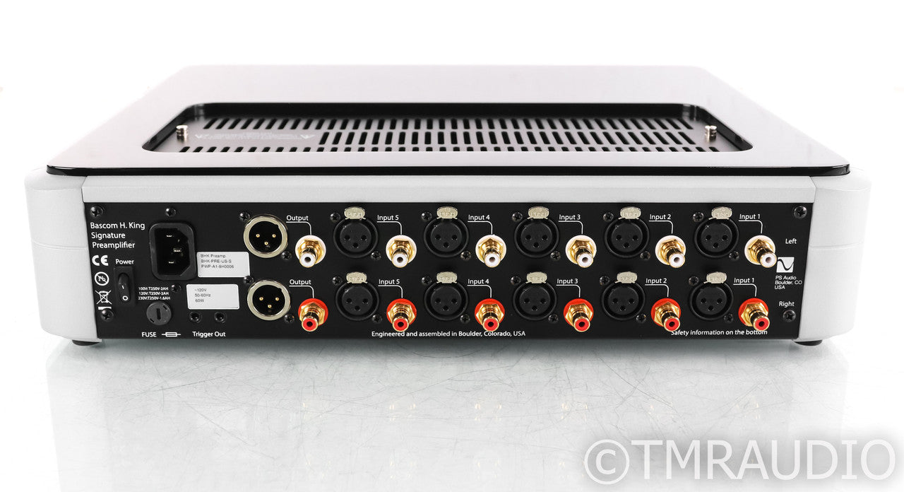 PS Audio BHK Signature Stereo Tube Preamplifier; Remote; Silver