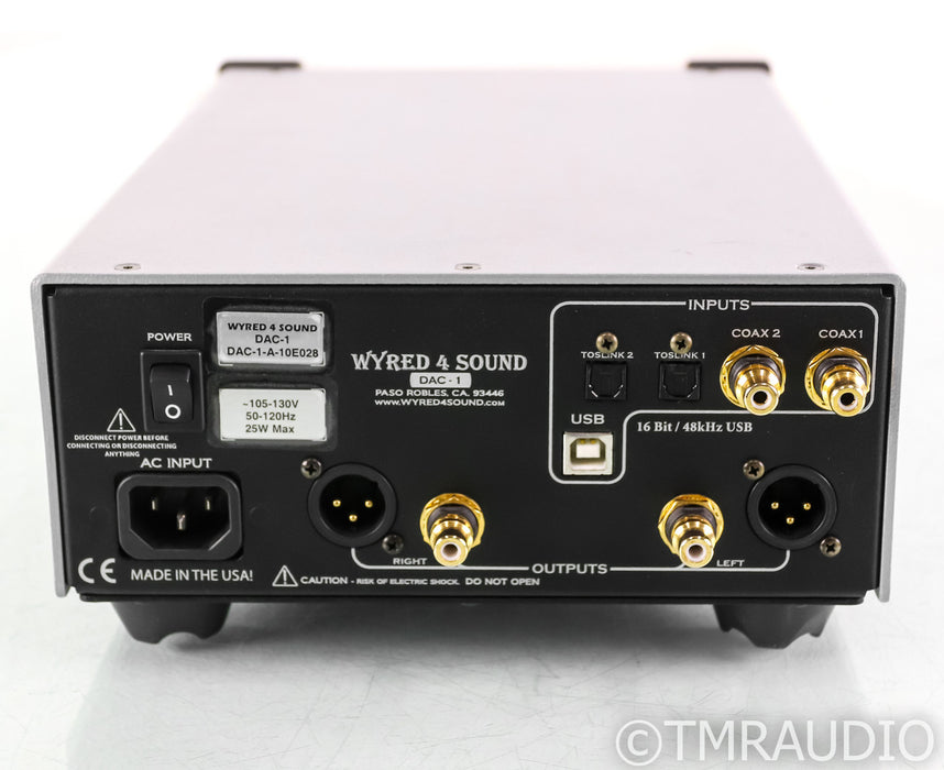 Wyred 4 Sound DAC-1 DAC; D/A Converter; Silver (Dim Display)