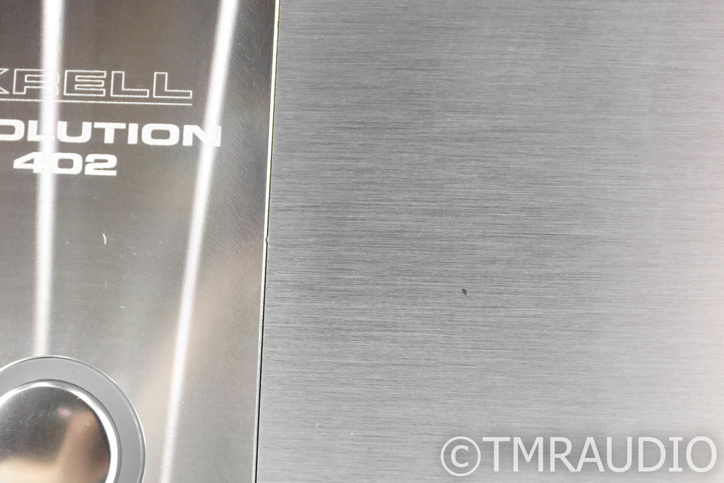 Krell Evolution 402 Stereo Power Amplifier; EV-402; Silver
