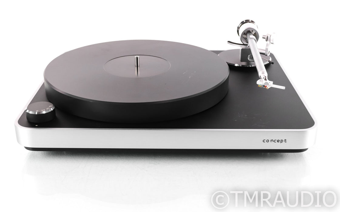 Clearaudio Concept Belt Drive Turntable; Satisfy Carbon Tonearm (No Cartridge)