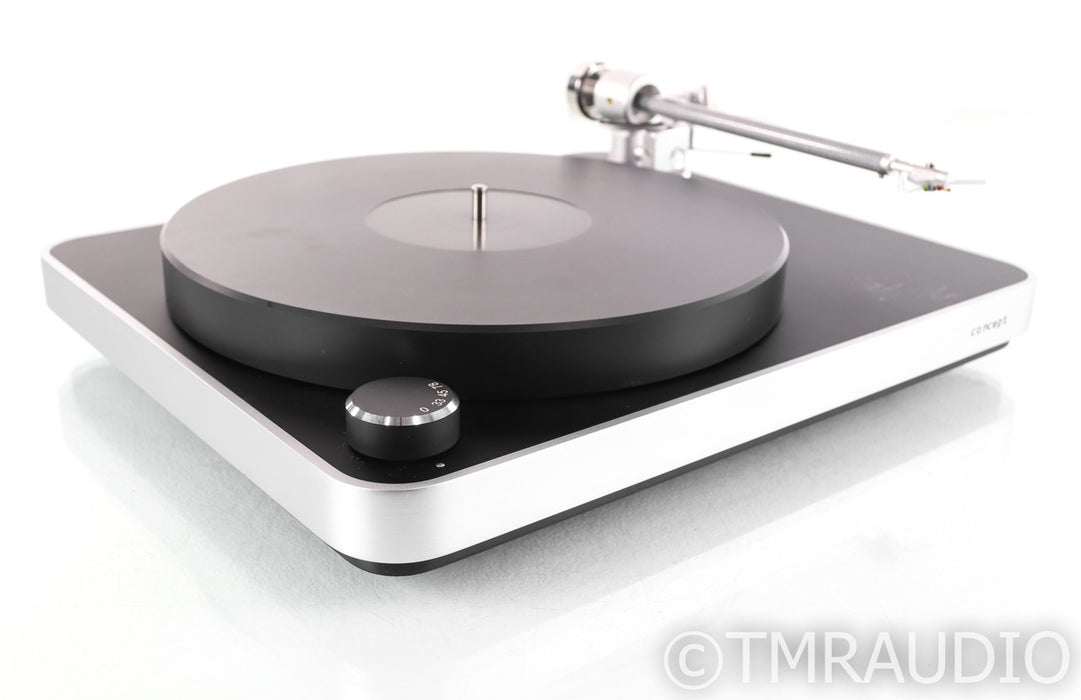Clearaudio Concept Belt Drive Turntable; Satisfy Carbon Tonearm (No Cartridge)