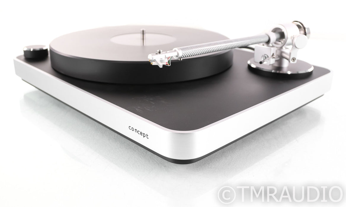 Clearaudio Concept Belt Drive Turntable; Satisfy Carbon Tonearm (No Cartridge)