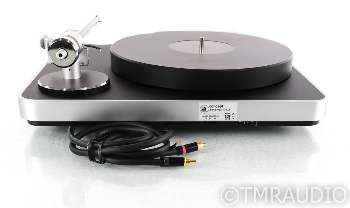 Clearaudio Concept Belt Drive Turntable; Satisfy Carbon Tonearm (No Cartridge)