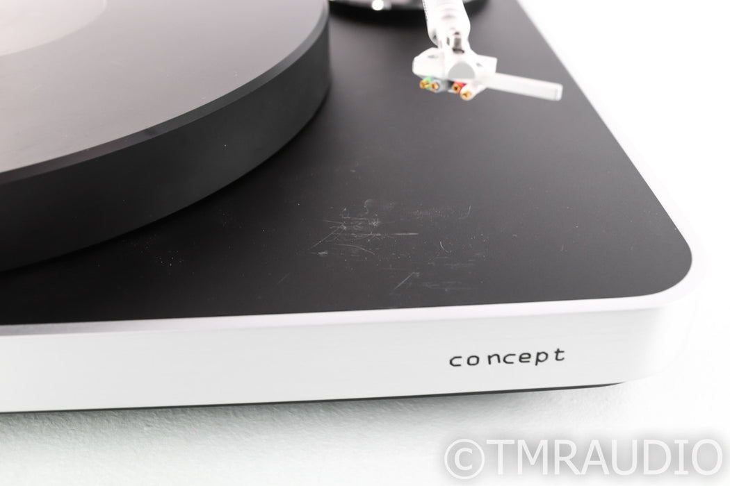 Clearaudio Concept Belt Drive Turntable; Satisfy Carbon Tonearm (No Cartridge)