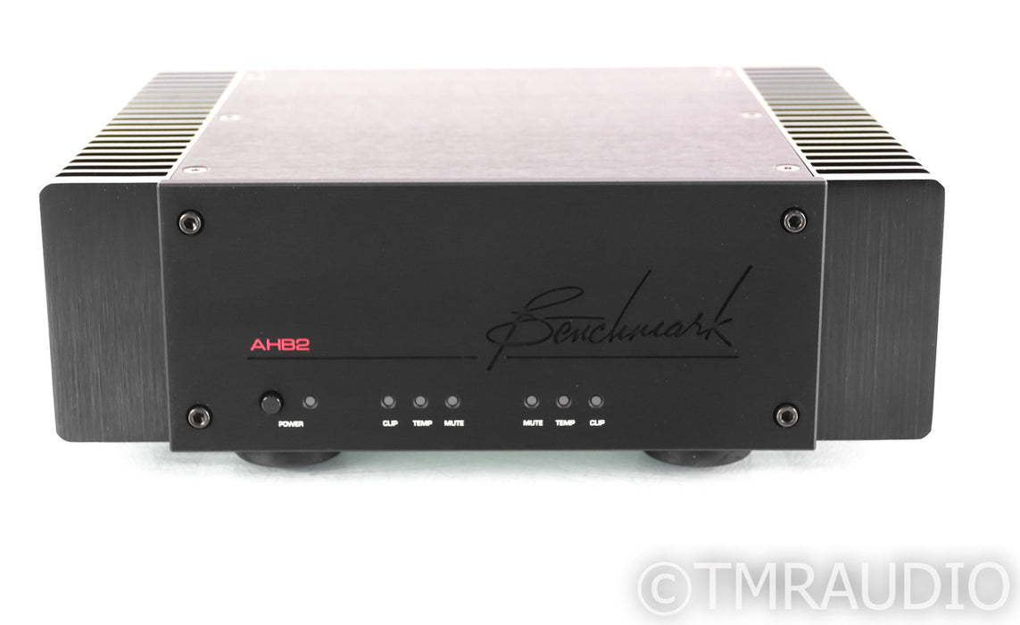 Benchmark AHB2 Stereo Power Amplifier; Black