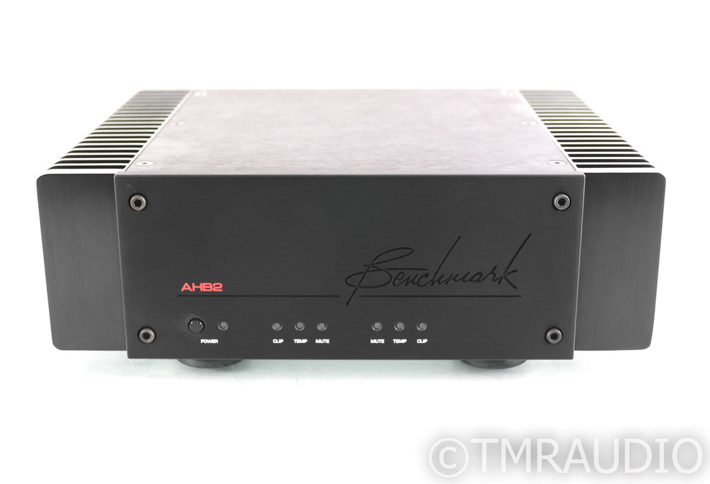 Benchmark ABH2 Stereo Power Amplifier; Black