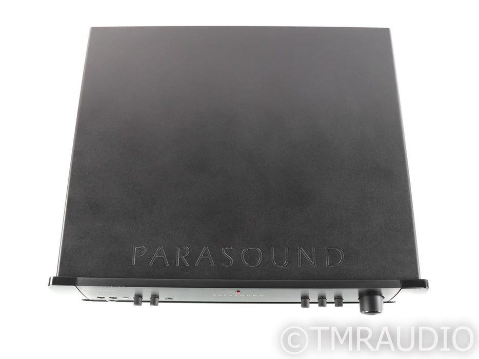 Parasound P5 Stereo Preamplifier; Remote; DAC; MM Phono; Black; P-5