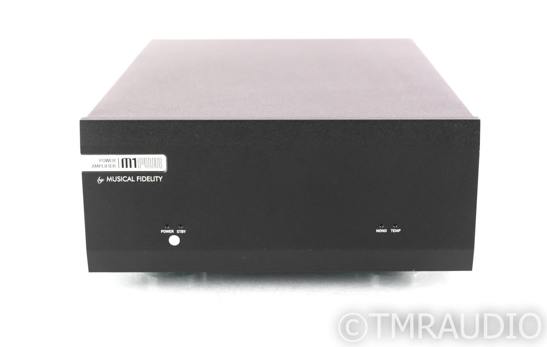 Musical Fidelity M1PWR Stereo Power Amplifier; M-1 PWR; Black