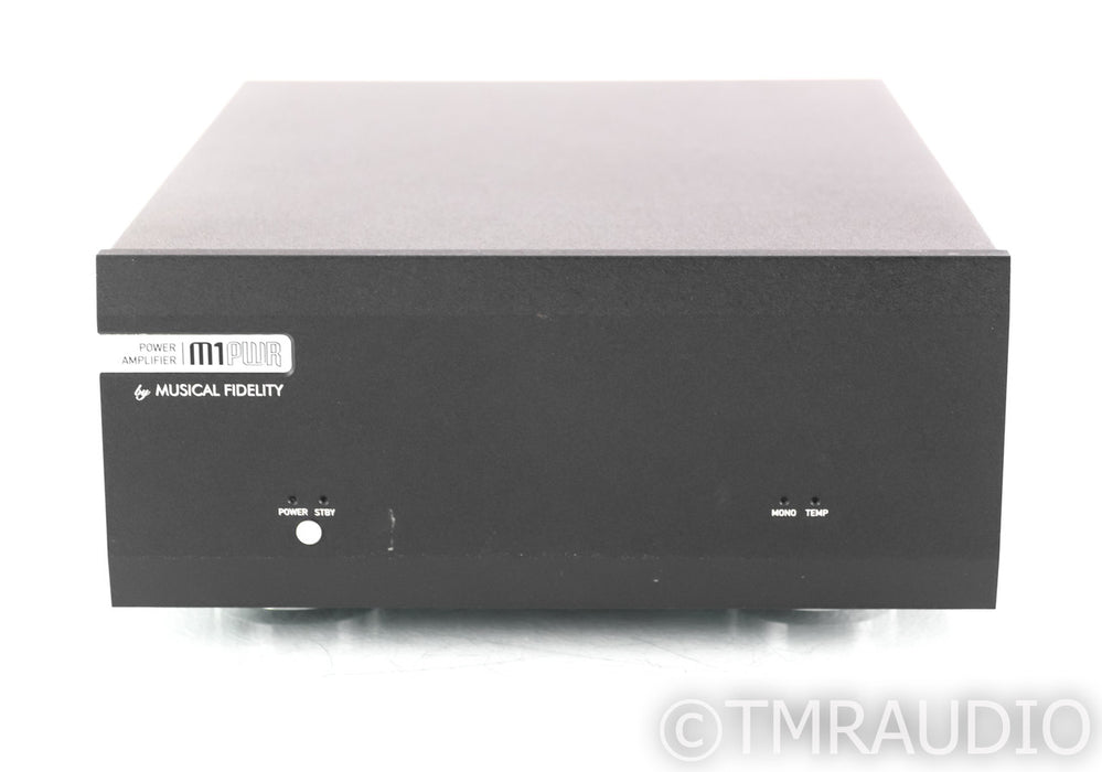 Musical Fidelity M1PWR Stereo Power Amplifier; M-1 PWR; Black (1/8)