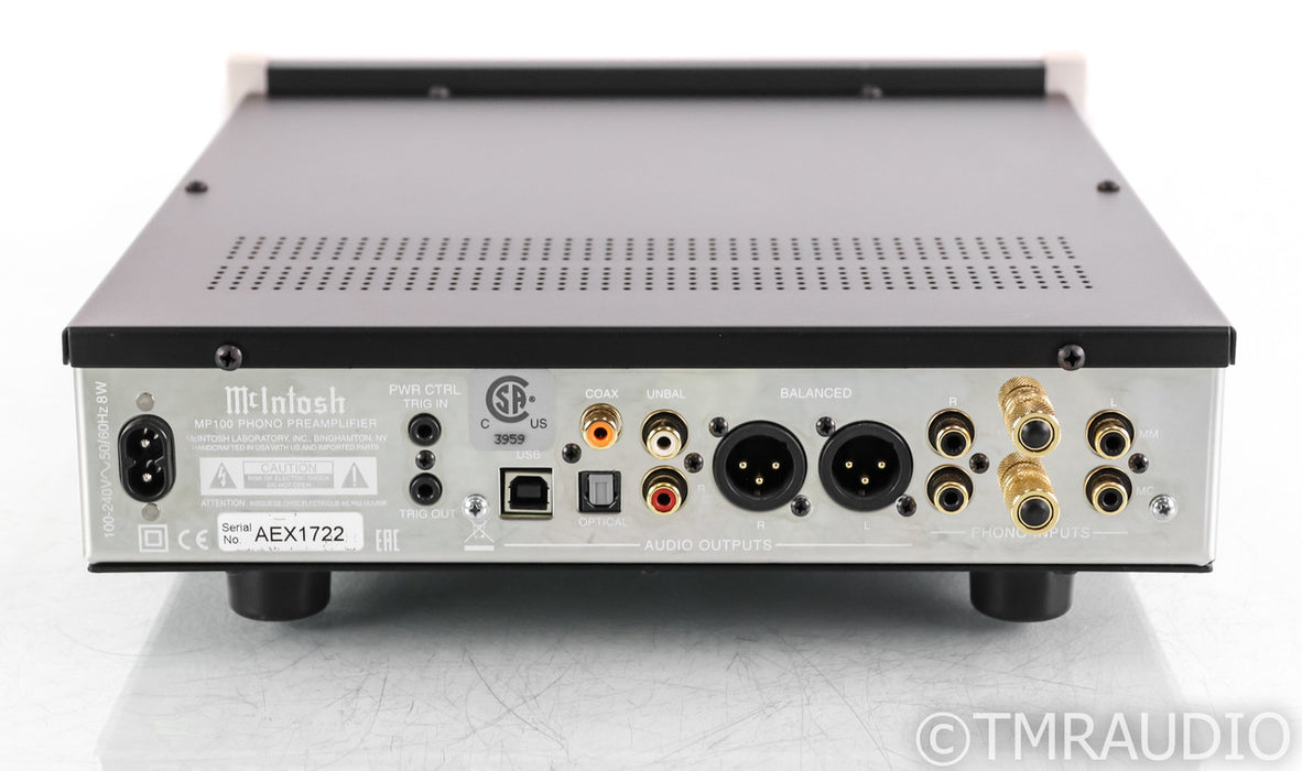McIntosh MP100 MM / MC Phono Preamplifier; MP-100; A/D Converter