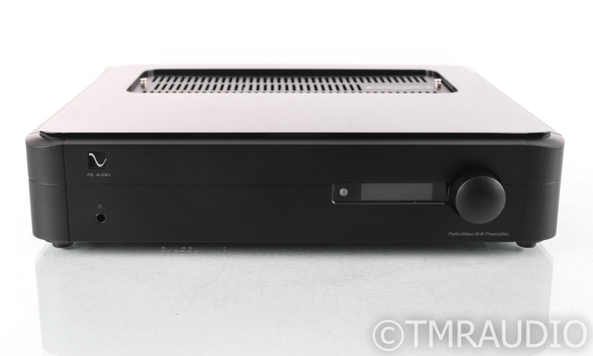 PS Audio PerfectWave BHK Stereo Tube Hybrid Preamplifier; Black; Remote (Used)