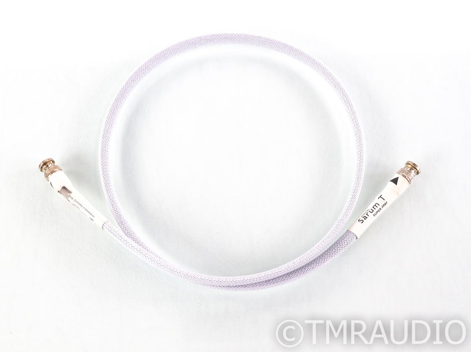 Chord Company Sarum T Super Aray BNC Cable; Single 1m Digital Interconnect