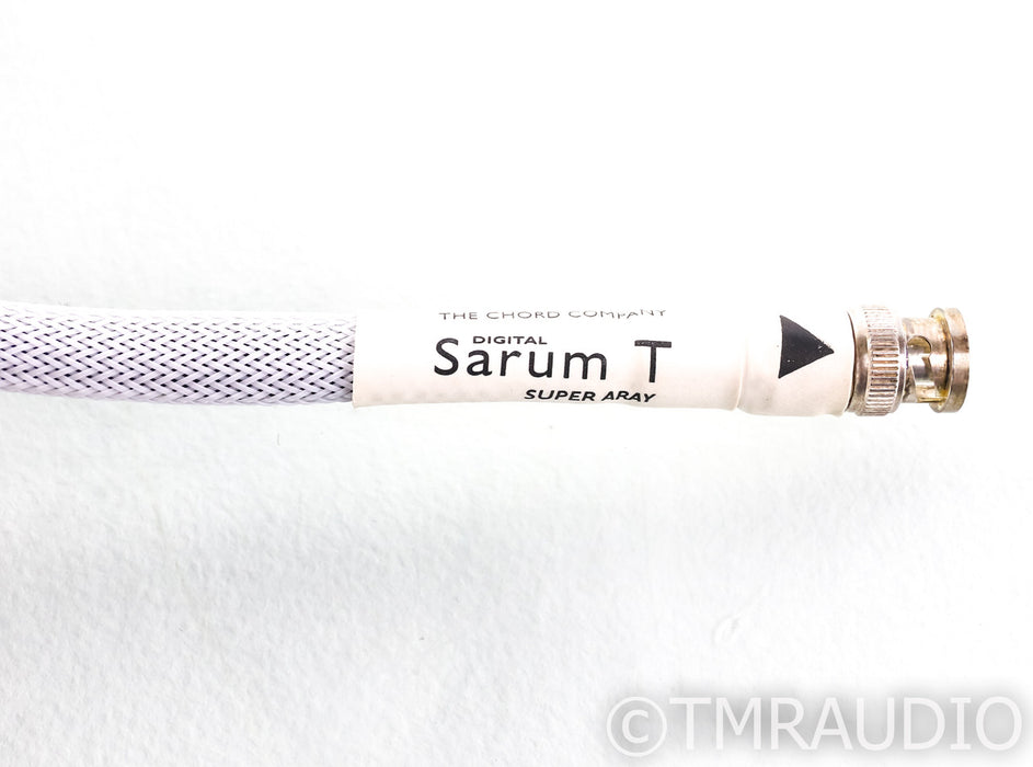 Chord Company Sarum T Super Aray BNC Cable; Single 1m Digital Interconnect