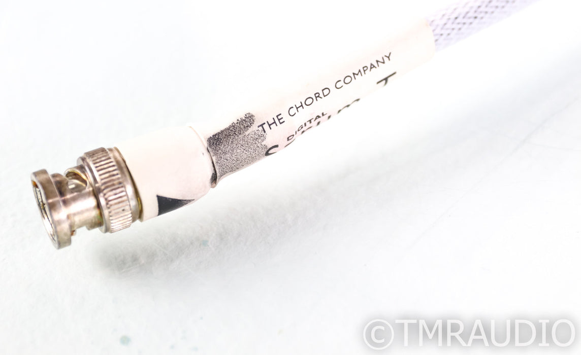 Chord Company Sarum T Super Aray BNC Cable; Single 1m Digital Interconnect