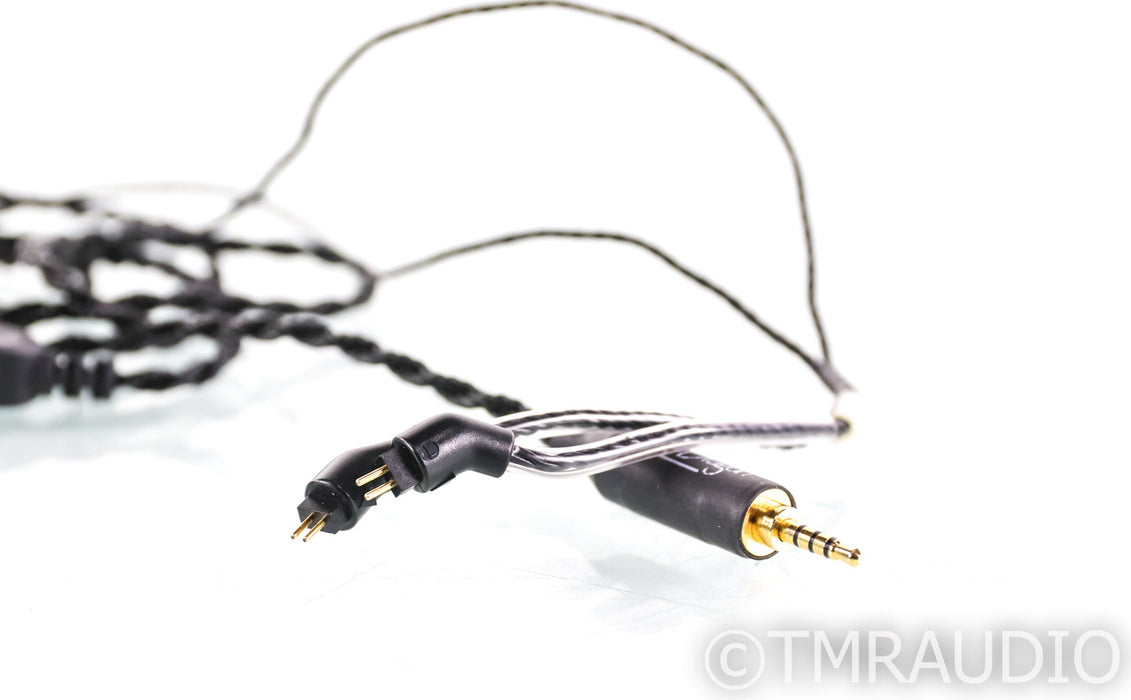 Moon Audio Black Dragon IEM Cable V2; 3.5ft 2.5mm to MMCX