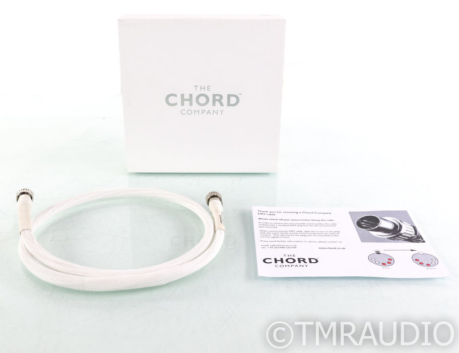 The Chord Company Sarum Super Aray 3-PIN DIN Power Cable; 1m Chord