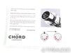The Chord Company Sarum Super Aray 3-PIN DIN Power Cable; 1m Chord