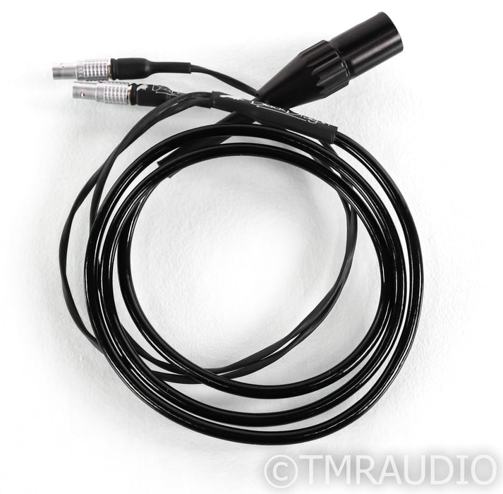 Moon Audio Black Dagon Headphone Cable V2; 5 ft 4-pin XLR to 2-pin LEMO